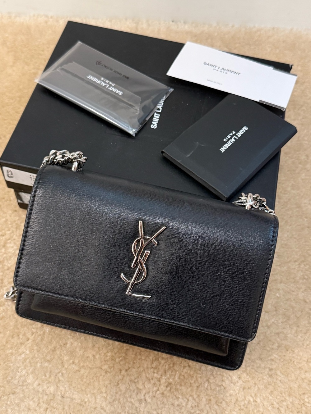 EUC! YSL mini sunset bag